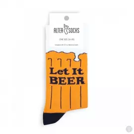Носки Let It Beer