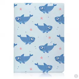 Обложка для паспорта Funny Shark