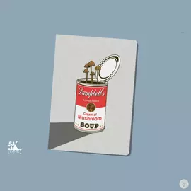 Обложка на паспорт Грибной суп