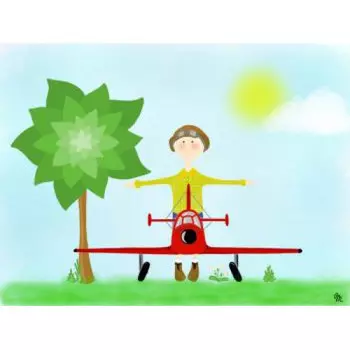 Открытка с конвертом Мечтай