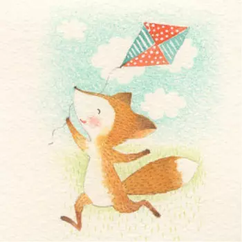 Открытка Воздушный змей