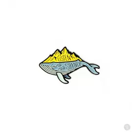 Пин Waf-Waf металлический Слушая тишину