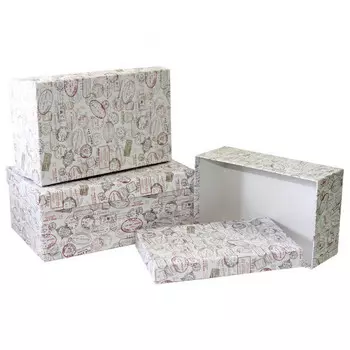 Подарочная коробка Почтовые штампы