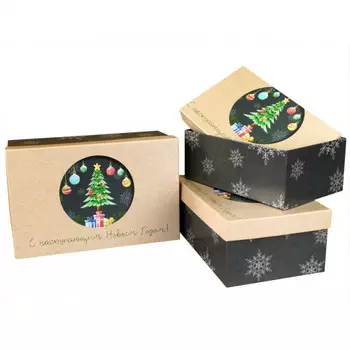 Подарочная коробка С наступающим НГ