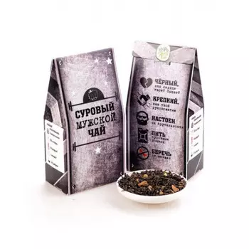 Подарочный чай Cуровый мужской чай