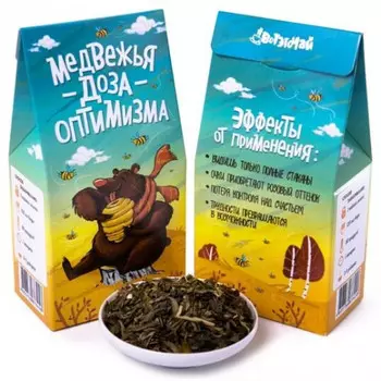 Подарочный чай Медвежья доза оптимизма