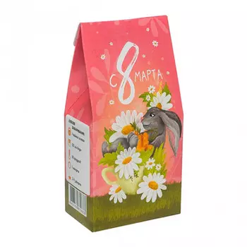 Подарочный чай С 8 марта Заяц