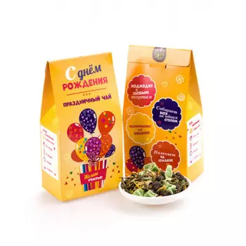 Подарочный чай С днем рождения
