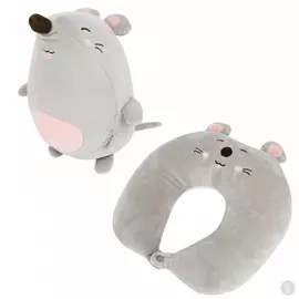 Подушка-трансформер для путешествий Мышка