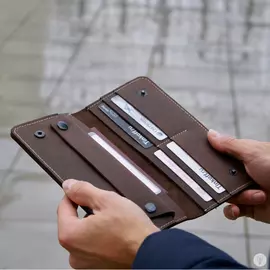 Портмоне Мануфактура Trip на кнопках натуральная кожа