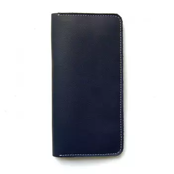 Портмоне Мануфактура Trip на магнитах натуральная кожа синий