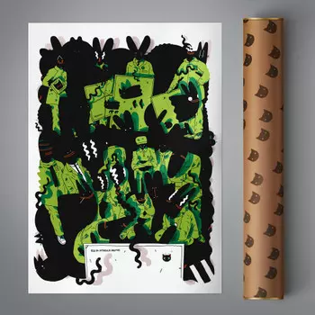 Постер Blackout Модерн