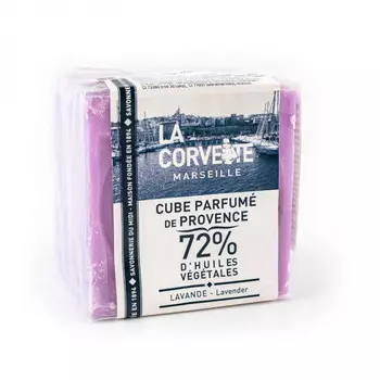 Прованское туалетное мыло La Corvette Лаванда куб