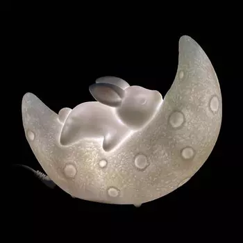 Сенсорный светильник Кролик на луне