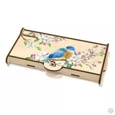 Шкатулка-купюрница Синицы