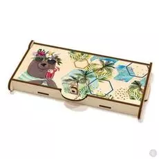 Шкатулка-купюрница Tropic Bear
