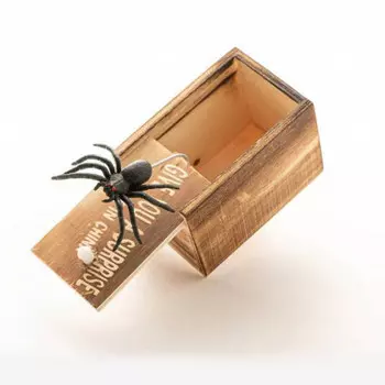 Шкатулка-розыгрыш с пауком