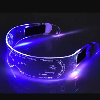 Светящиеся очки Cyberpunk