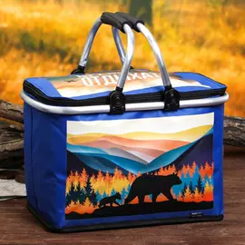 Термосумка с каркасом Время отдыхать 20 л