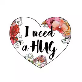 Валентинка I need a hug