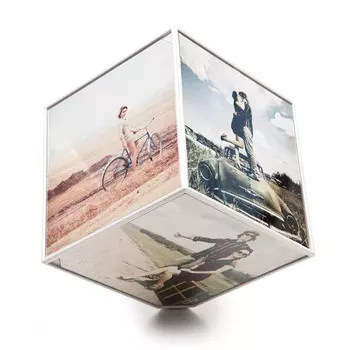 Вращающийся держатель для фото Kube 15 см