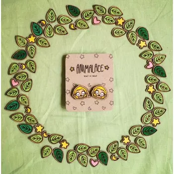 Waf Waf сережки Бананчики