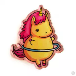 Значок Markov Design Худеющий единорог