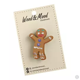 Значок ручной работы Пряня