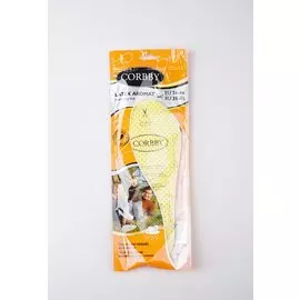 Уход за обувью 20-1175 CORBBY- Стельки, LATEX AROMAT, Б/Р