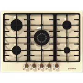 Варочная панель MAUNFELD MGHE.75.78RIB бежевый