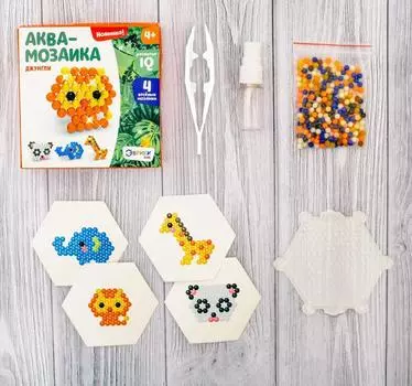 Аквамозаика для детей - Зверята