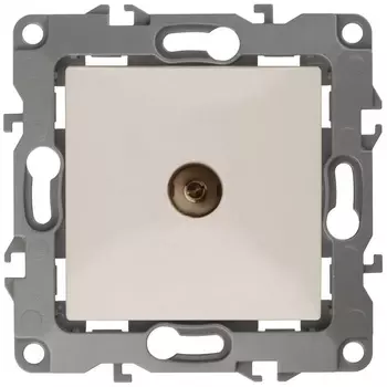 Антенное гнездо ЭРА12-3102-02, слоновая кость