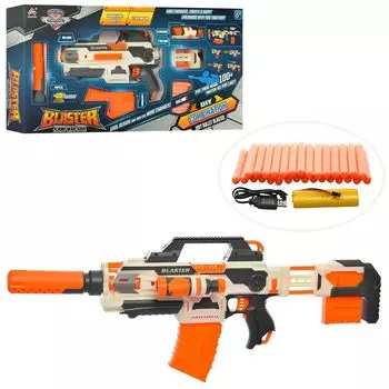 Автоматический бластер - Комбинатор, стреляет мягкими пулями, работает от аккумулятора