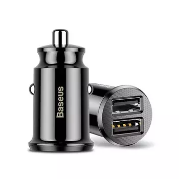 Автомобильная зарядка Baseus Car Charger Mini, чёрный