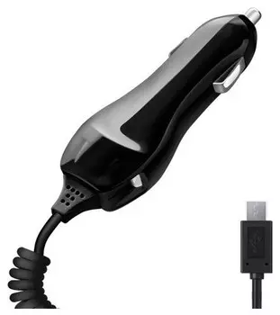 Автомобильная зарядка Deppa , черный (DEP-22124)