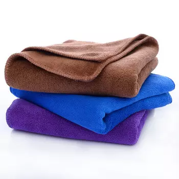 Автомобильное полотенце из микрофибры Fibre Wiping Towel, 60х39 см, коричневый