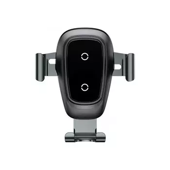 Автомобильное зарядное устройство Baseus Wireless Charger Gravity Car Mount, чёрный