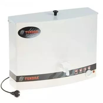 Бак настенный Tundra, с электроводонагревателем, 15 л, белый