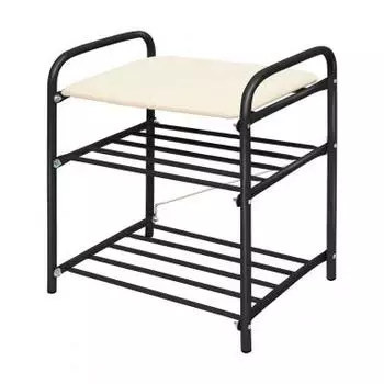 Банкетка 1 НИКА Б1/Ч черный