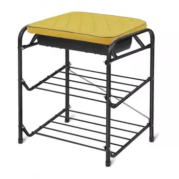 Банкетка БП3/ГЧ 440х330х516мм, цвет горчичный