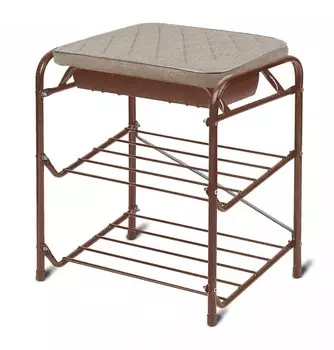 Банкетка БП3/К 440х330х516мм, цвет кофейный