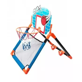 Баскетбольный щит 2 в 1 с креплением на дверь