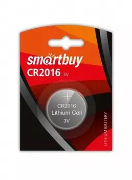 Батарейка SmartBuy CR2016, 1 шт.