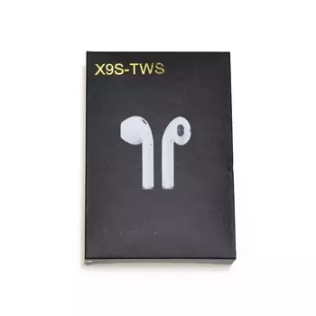 Беспроводные наушники-гарнитура X9S-tws с док станцией