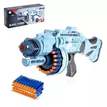 Бластер - Апекс, стреляет мягкими пулями, работает от батареек