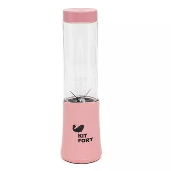 Блендер Kitfort Shake &amp; Take-1311-1, pink