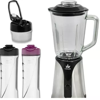 Стационарный блендер FIRST AUSTRIA FA-5243-1 Stell, черный/серебристый