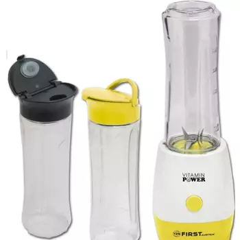 Стационарный блендер FIRST AUSTRIA FA-5243-3, белый/желтый