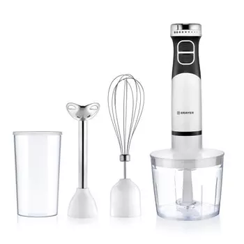 Блендер погружной Brayer BR1242, 800 Вт, белый