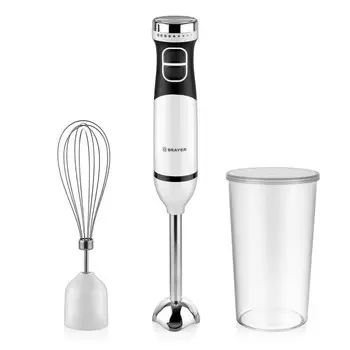 Блендер погружной Brayer BR1243, 800 Вт, белый